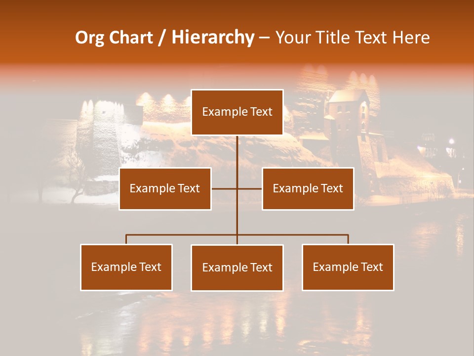 Temple Snow Medieval PowerPoint Template