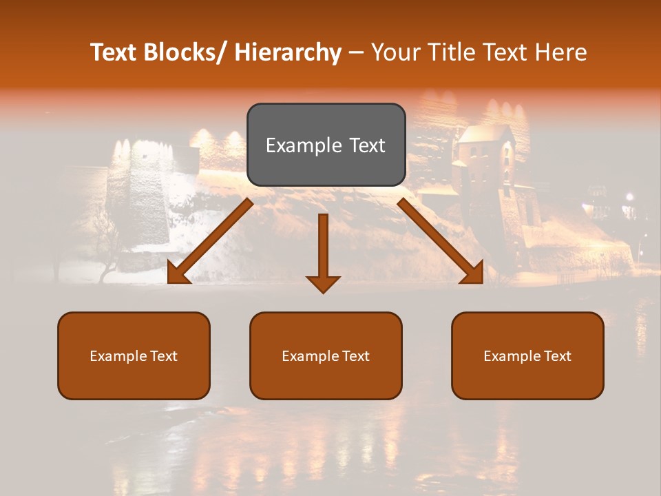 Temple Snow Medieval PowerPoint Template