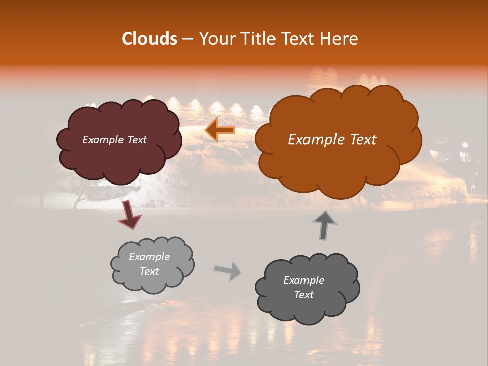 Temple Snow Medieval PowerPoint Template