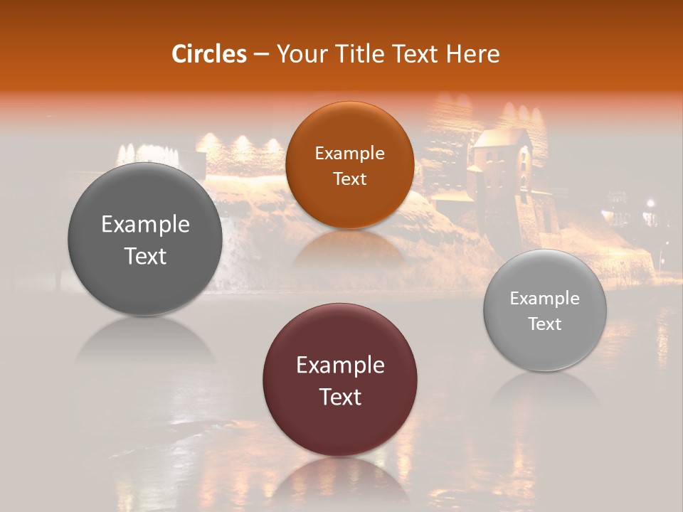 Temple Snow Medieval PowerPoint Template