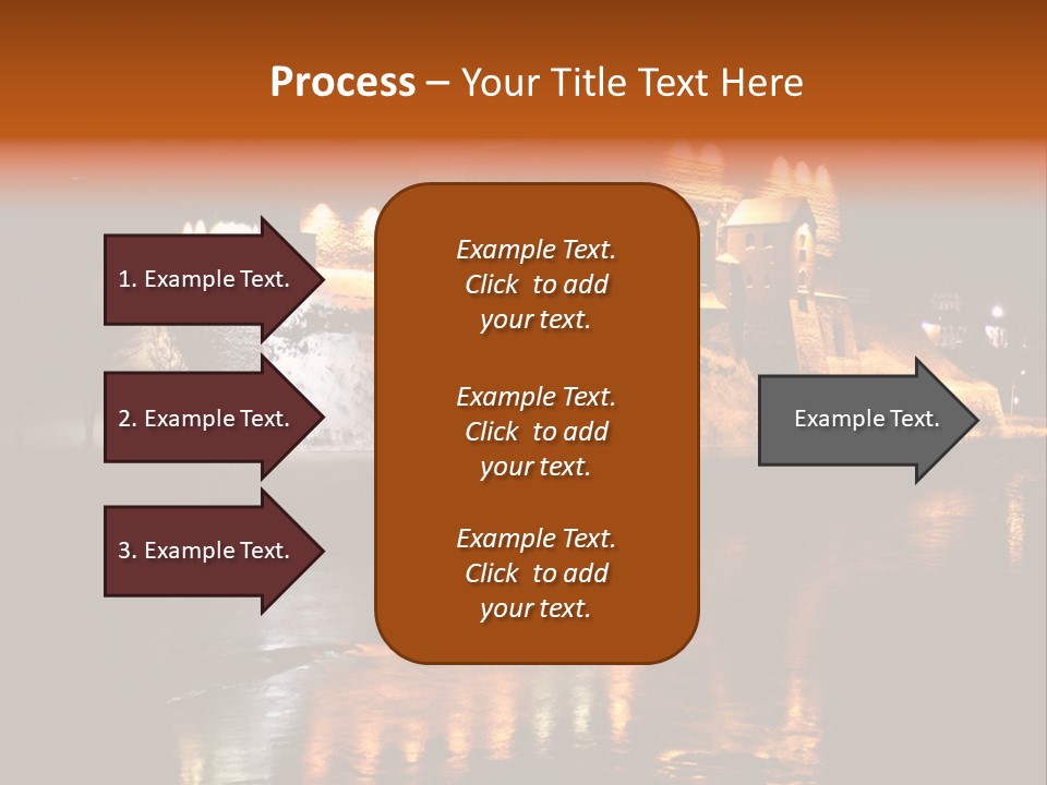 Temple Snow Medieval PowerPoint Template
