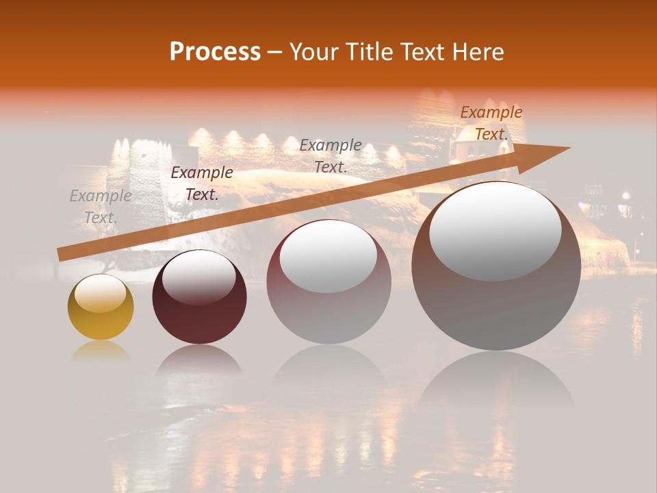 Temple Snow Medieval PowerPoint Template