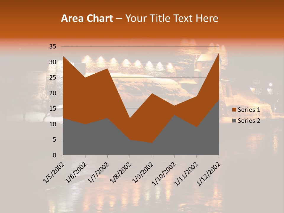Temple Snow Medieval PowerPoint Template
