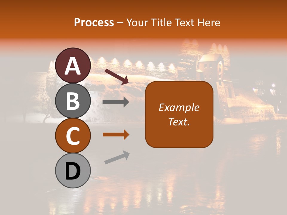 Temple Snow Medieval PowerPoint Template