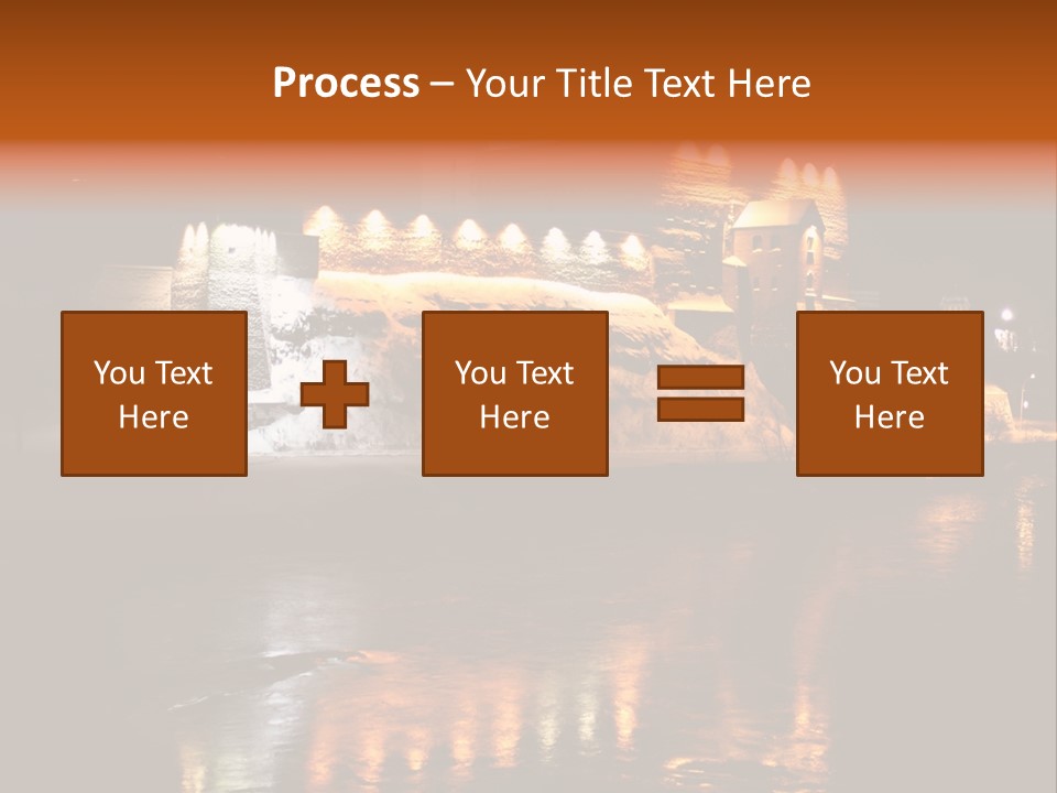 Temple Snow Medieval PowerPoint Template