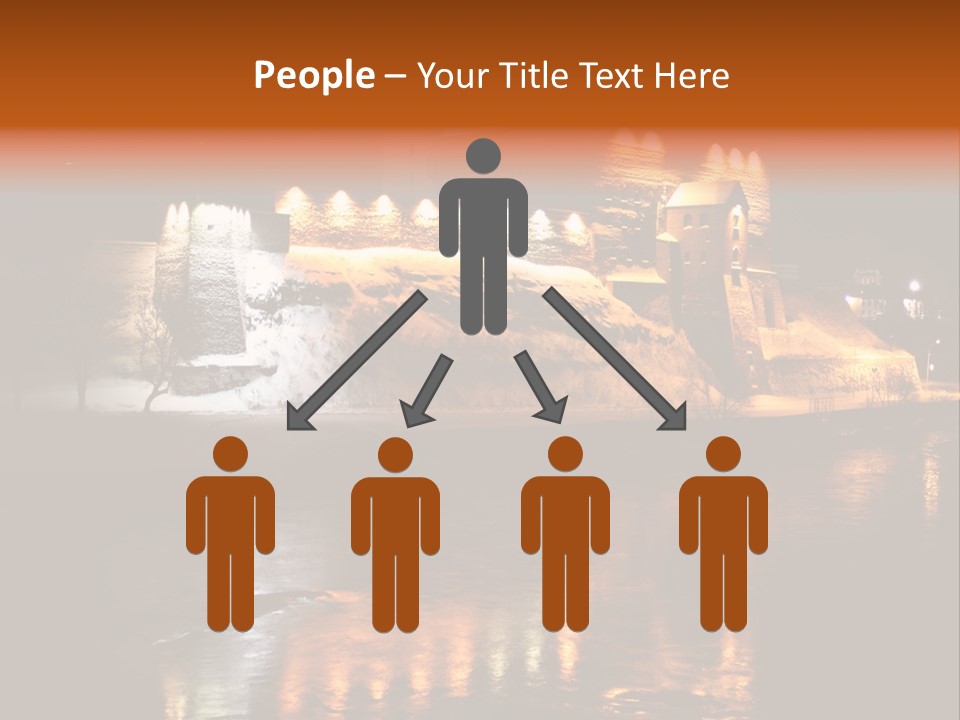 Temple Snow Medieval PowerPoint Template