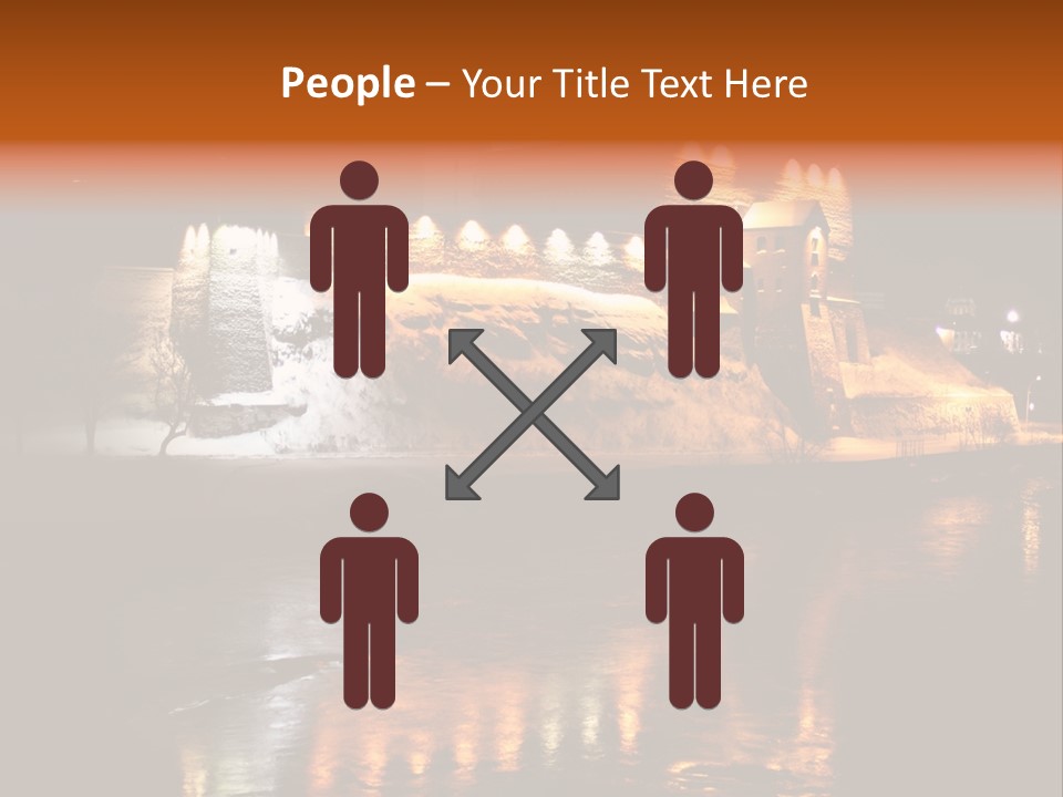 Temple Snow Medieval PowerPoint Template