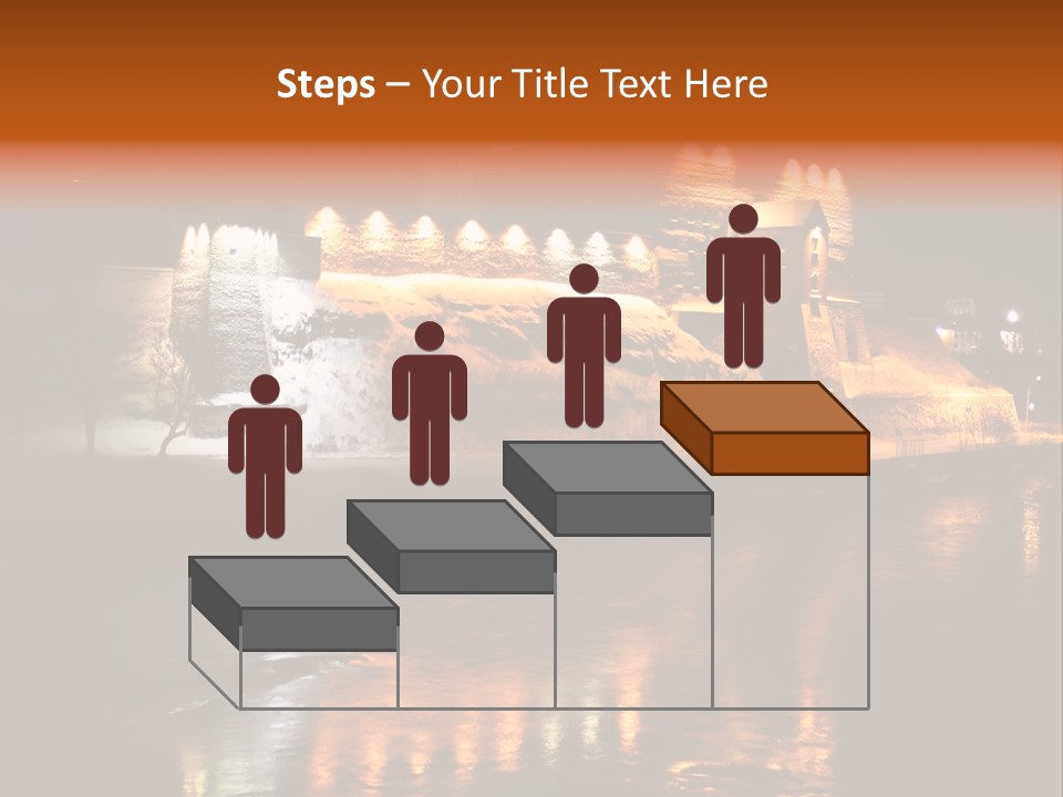 Temple Snow Medieval PowerPoint Template