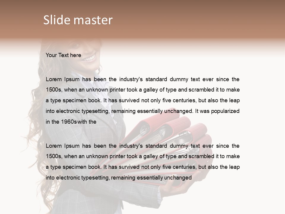 Sexy Human One PowerPoint Template