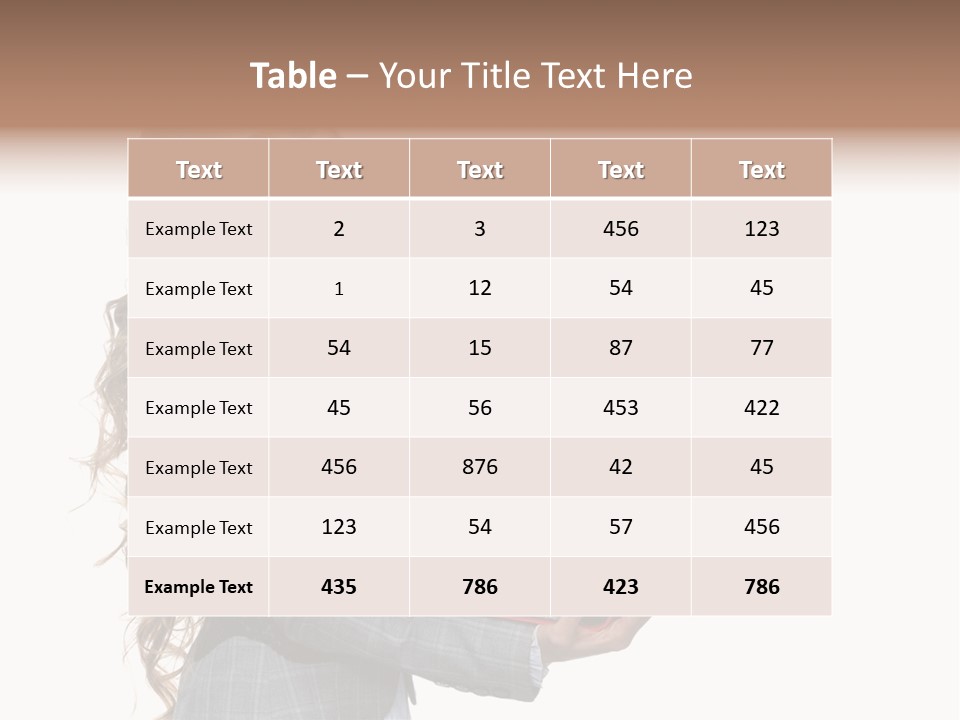 Sexy Human One PowerPoint Template