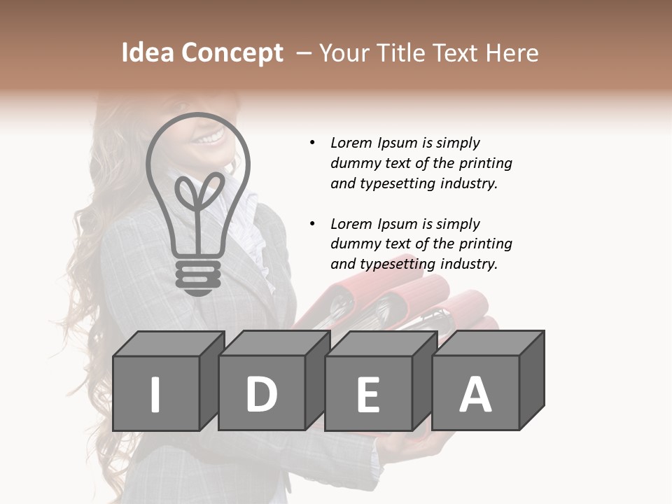 Sexy Human One PowerPoint Template