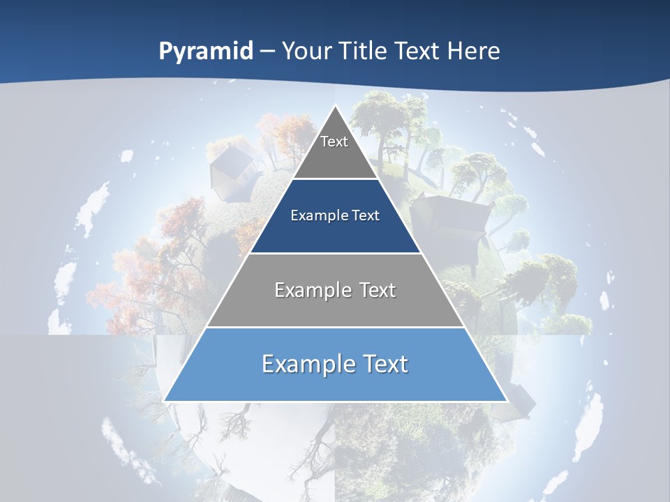 Globe Leaf Earth PowerPoint Template