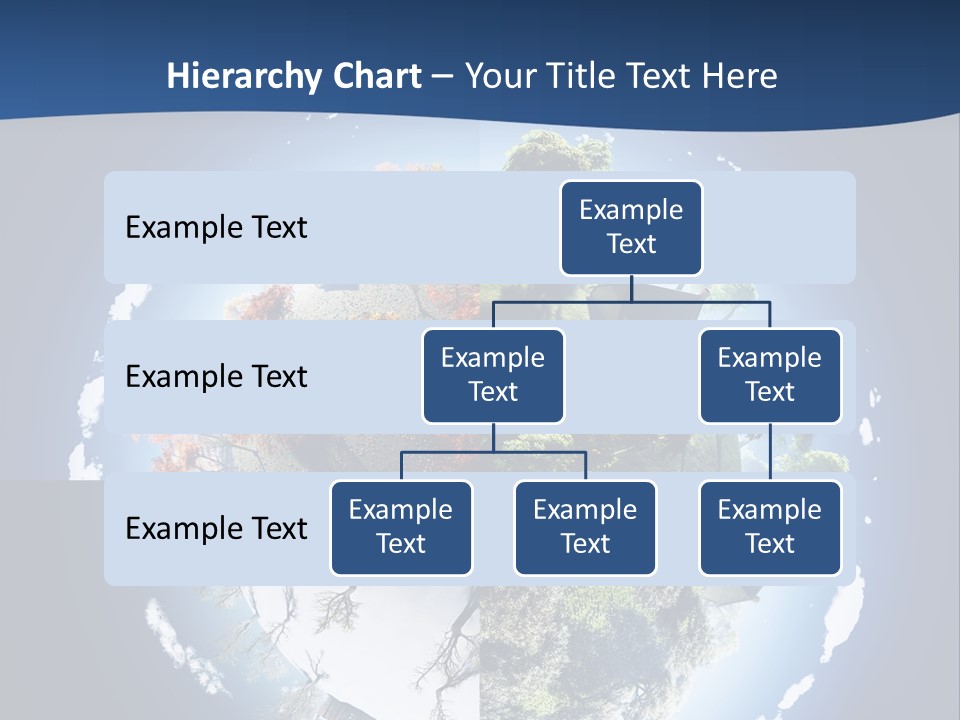 Globe Leaf Earth PowerPoint Template
