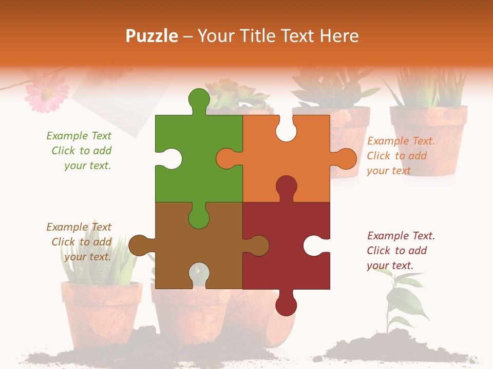 Background New Sapling PowerPoint Template