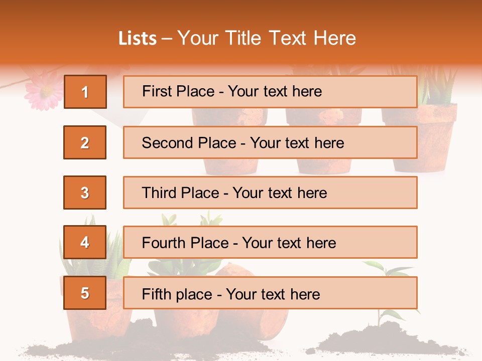 Background New Sapling PowerPoint Template