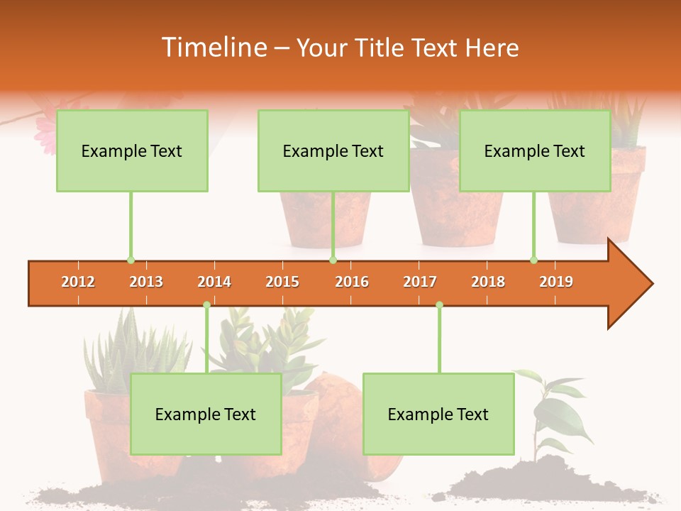 Background New Sapling PowerPoint Template