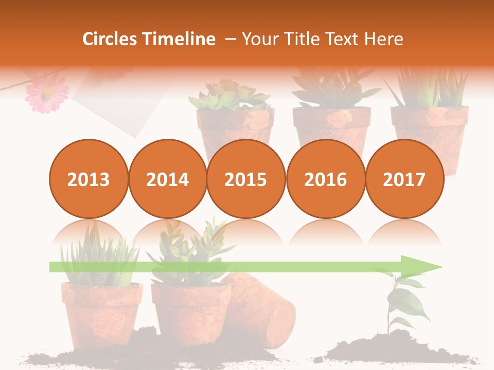 Background New Sapling PowerPoint Template