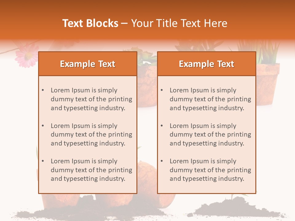 Background New Sapling PowerPoint Template