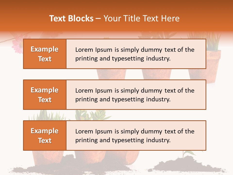 Background New Sapling PowerPoint Template