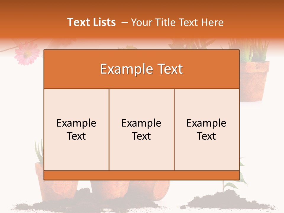 Background New Sapling PowerPoint Template