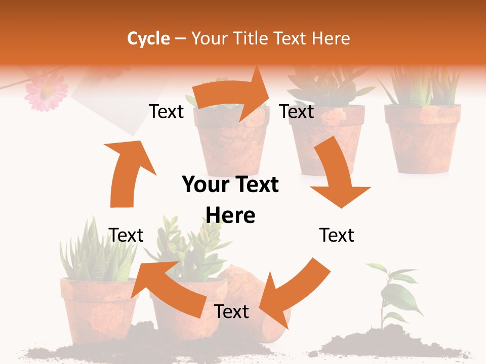 Background New Sapling PowerPoint Template