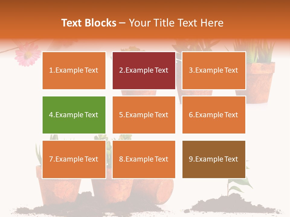 Background New Sapling PowerPoint Template