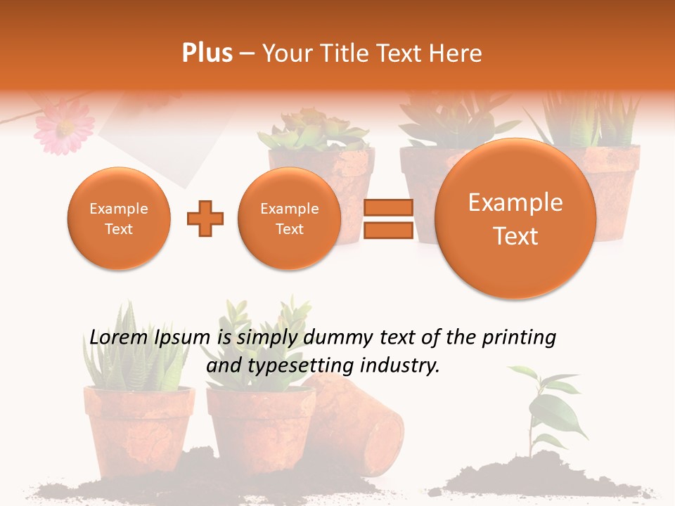 Background New Sapling PowerPoint Template