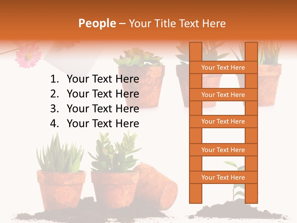 Background New Sapling PowerPoint Template