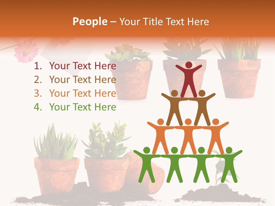 Background New Sapling PowerPoint Template