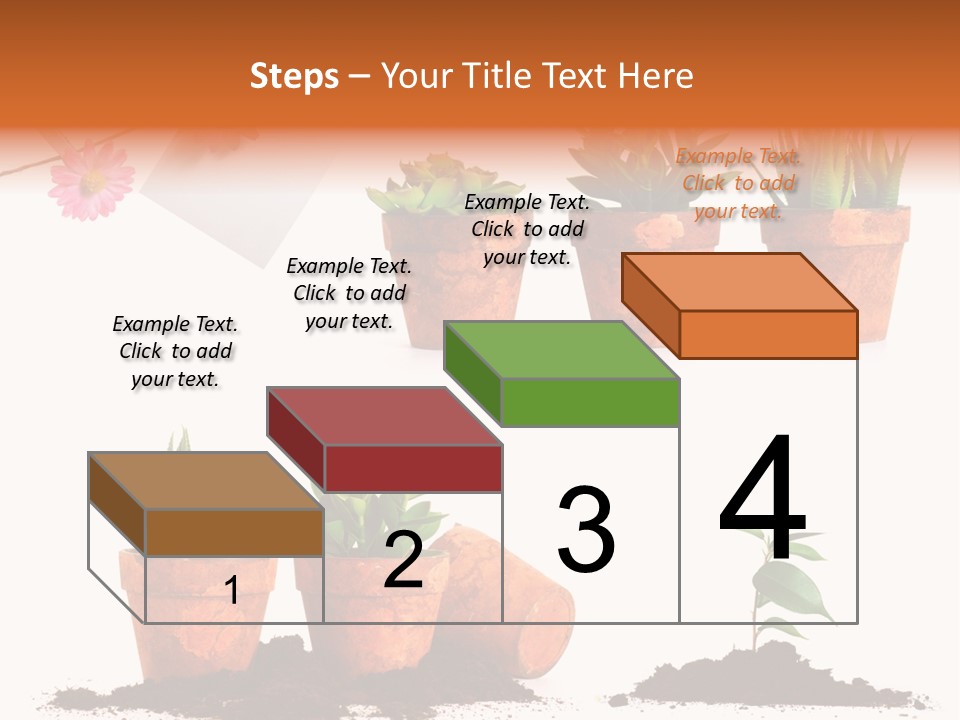 Background New Sapling PowerPoint Template
