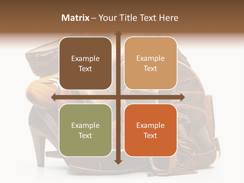 Straps Fetish Clothing PowerPoint Template