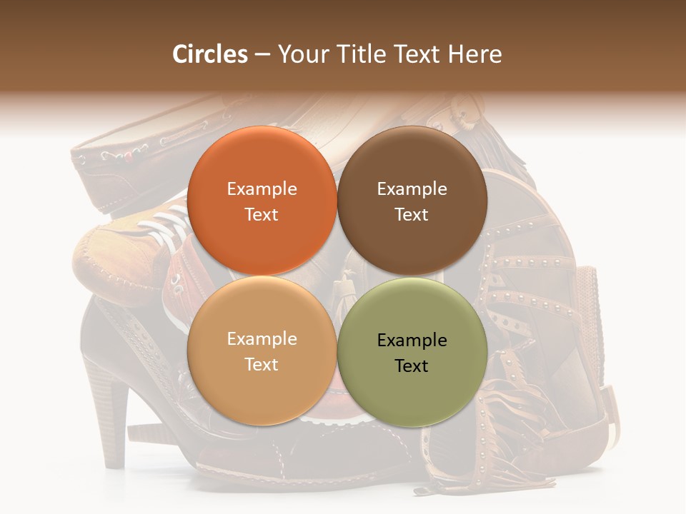 Straps Fetish Clothing PowerPoint Template