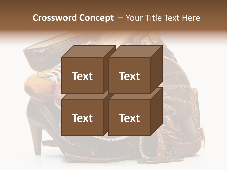 Straps Fetish Clothing PowerPoint Template