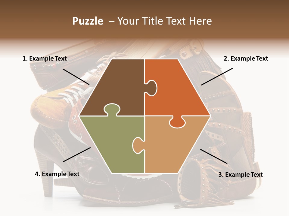 Straps Fetish Clothing PowerPoint Template