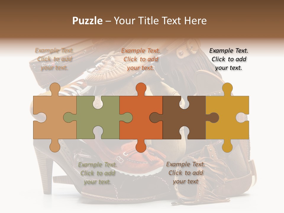 Straps Fetish Clothing PowerPoint Template