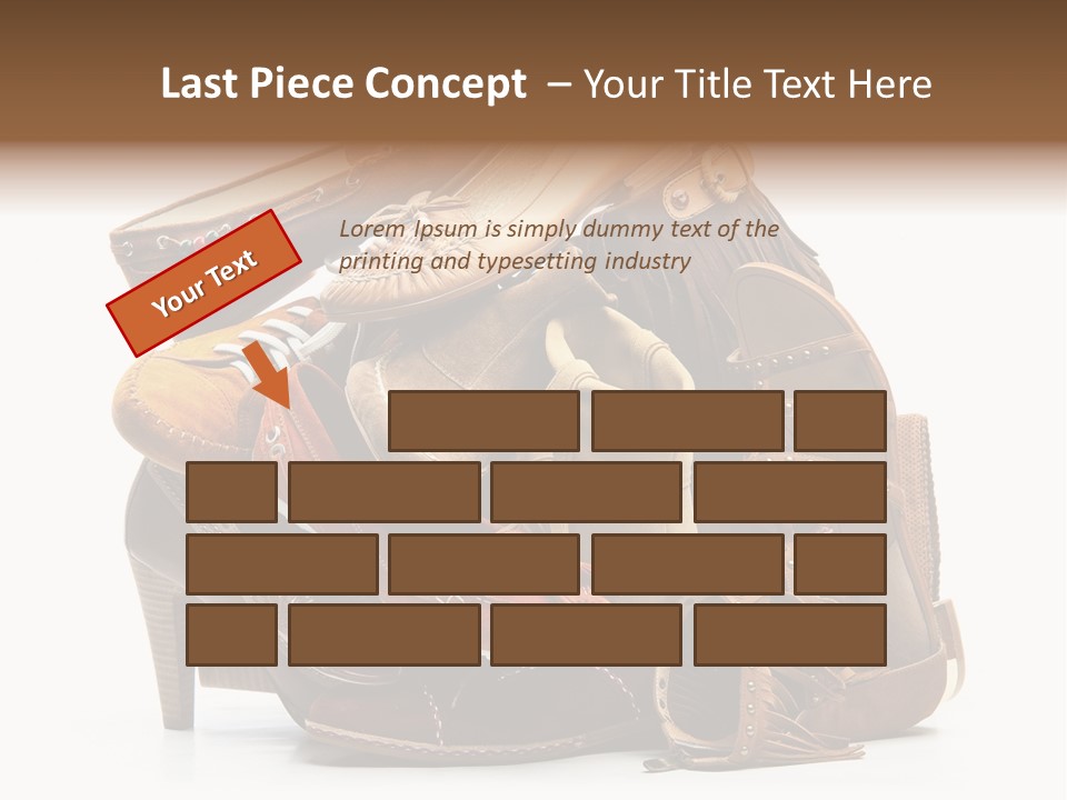 Straps Fetish Clothing PowerPoint Template