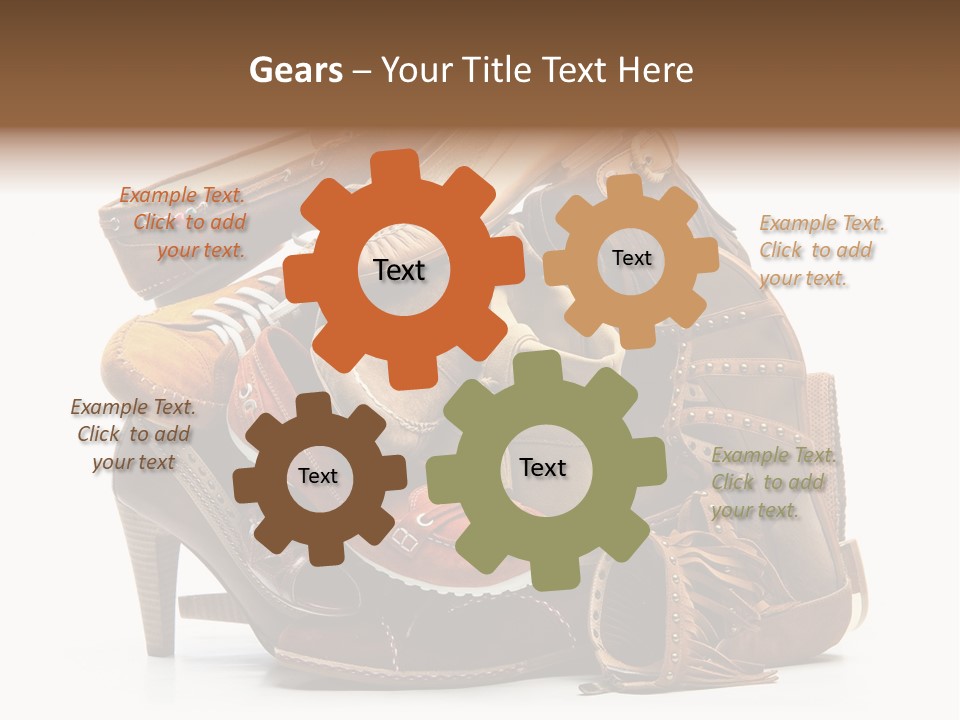 Straps Fetish Clothing PowerPoint Template