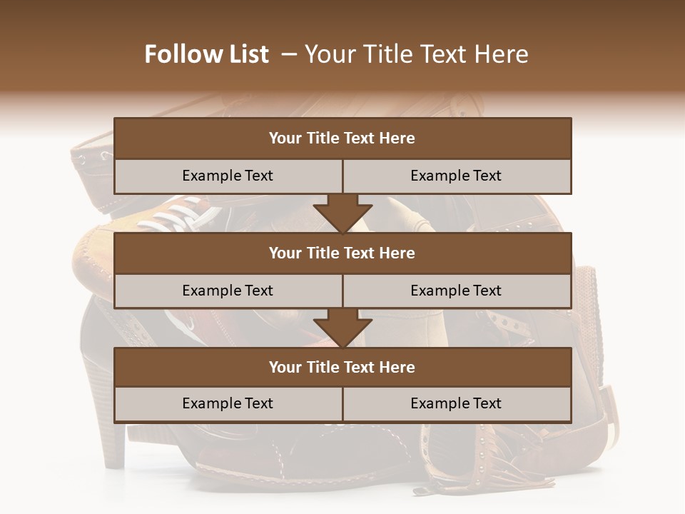 Straps Fetish Clothing PowerPoint Template