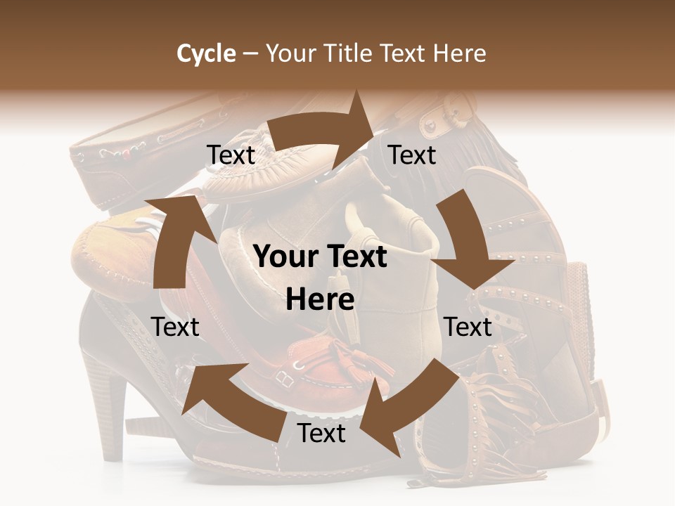 Straps Fetish Clothing PowerPoint Template