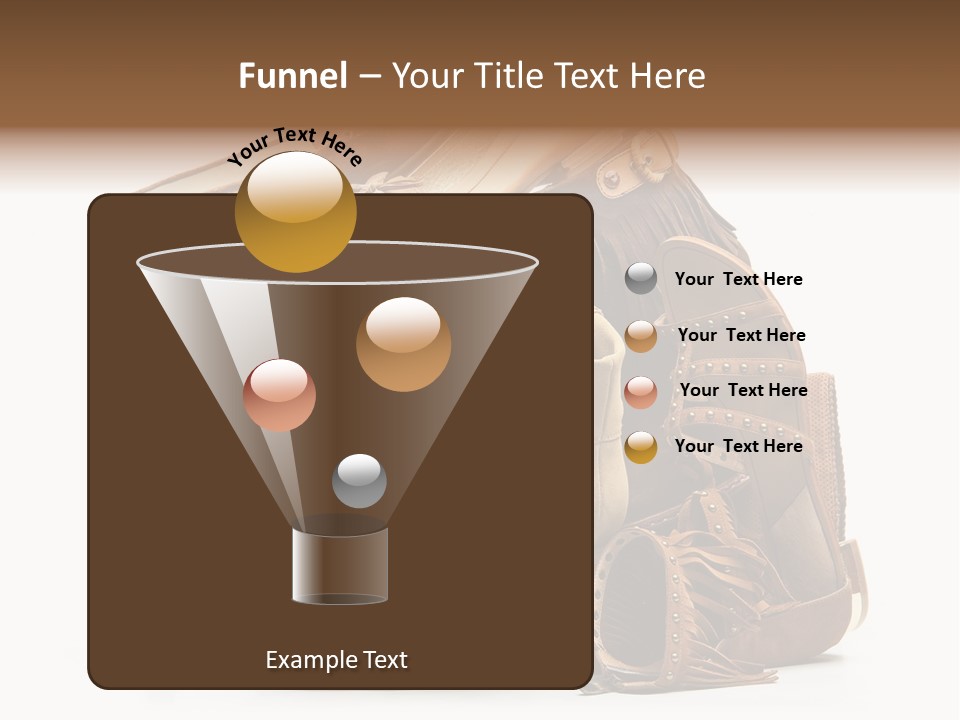 Straps Fetish Clothing PowerPoint Template