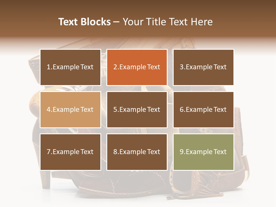 Straps Fetish Clothing PowerPoint Template