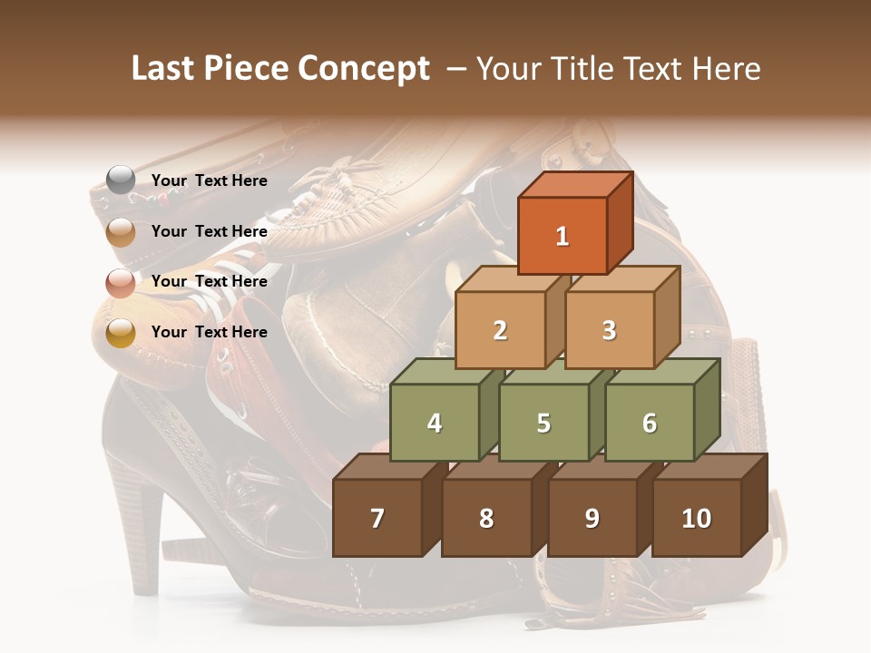 Straps Fetish Clothing PowerPoint Template