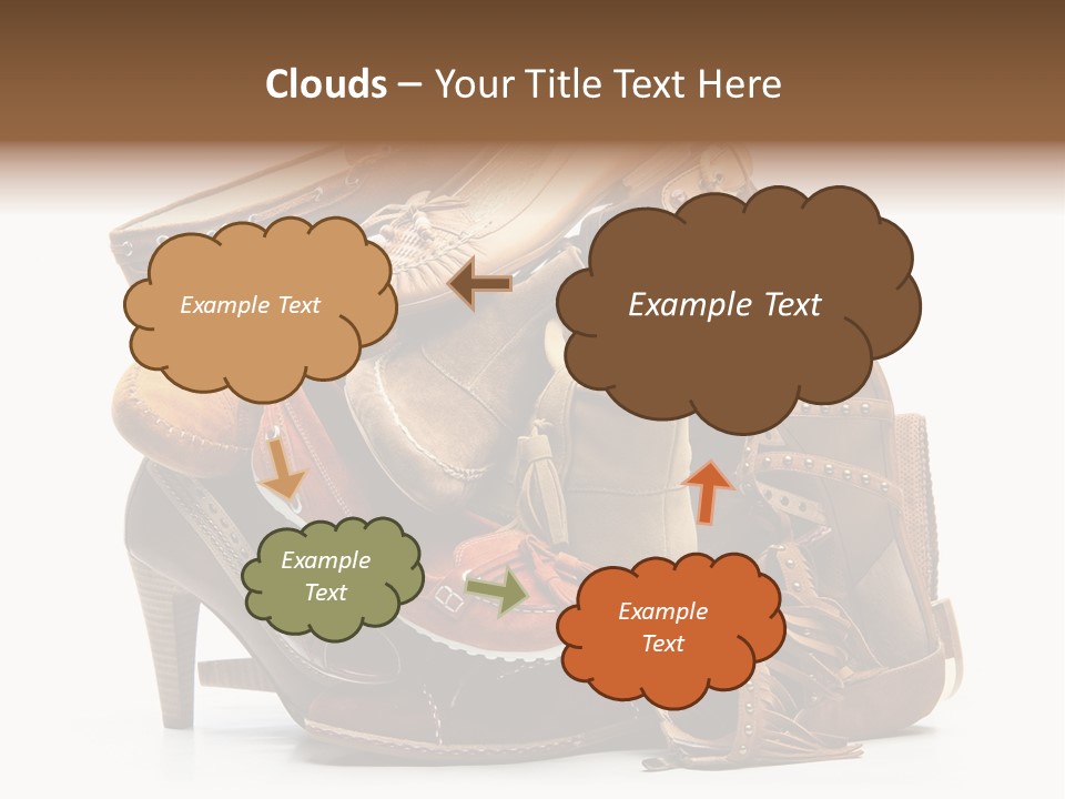 Straps Fetish Clothing PowerPoint Template