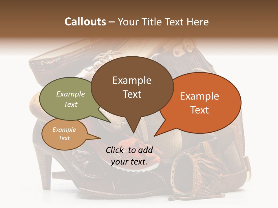 Straps Fetish Clothing PowerPoint Template