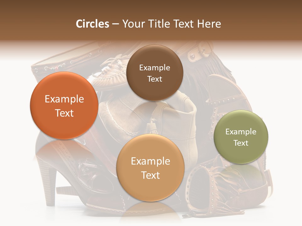 Straps Fetish Clothing PowerPoint Template