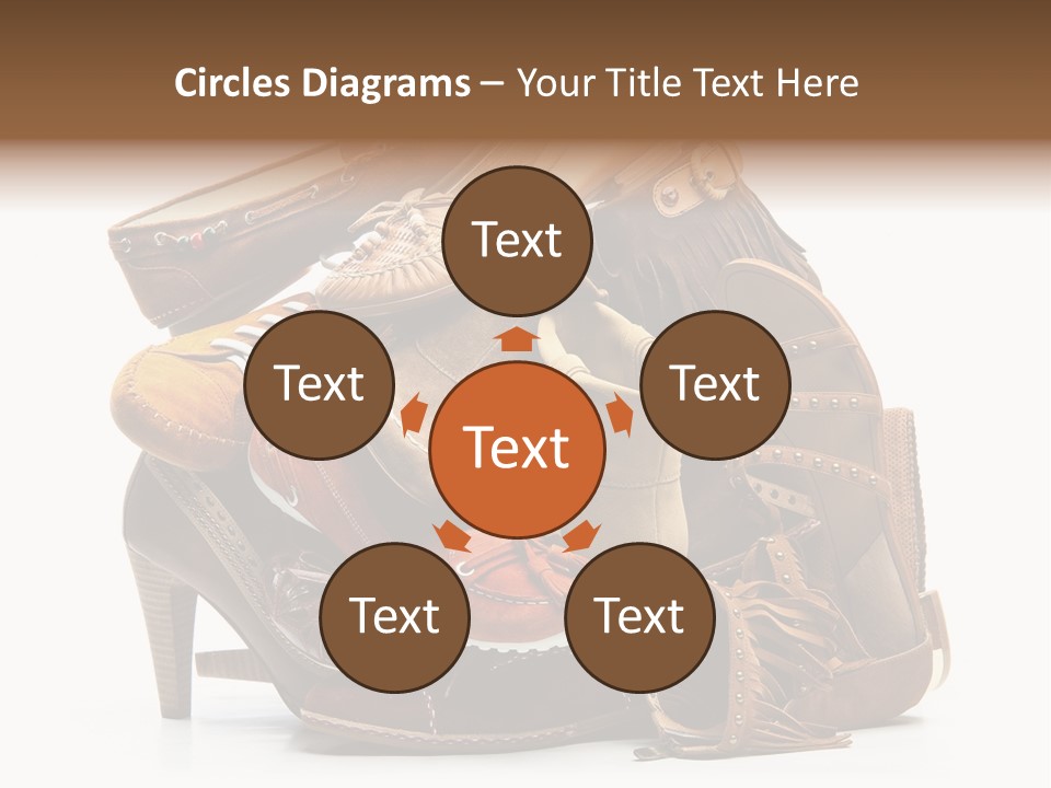 Straps Fetish Clothing PowerPoint Template