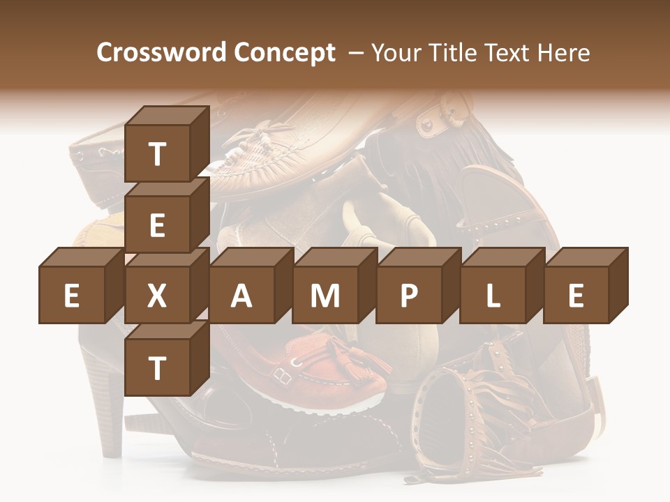 Straps Fetish Clothing PowerPoint Template