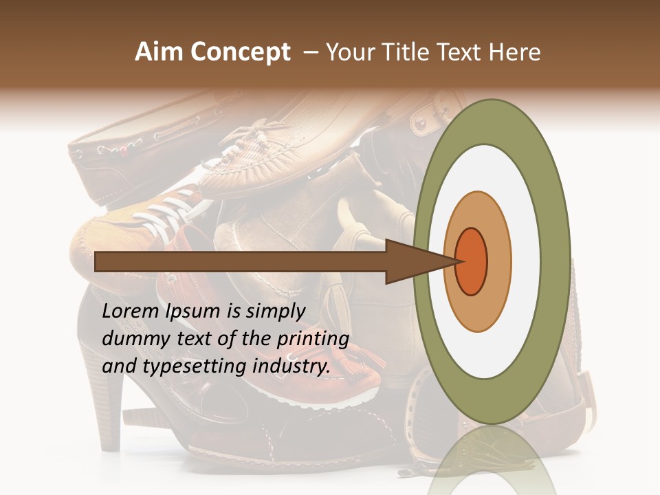 Straps Fetish Clothing PowerPoint Template