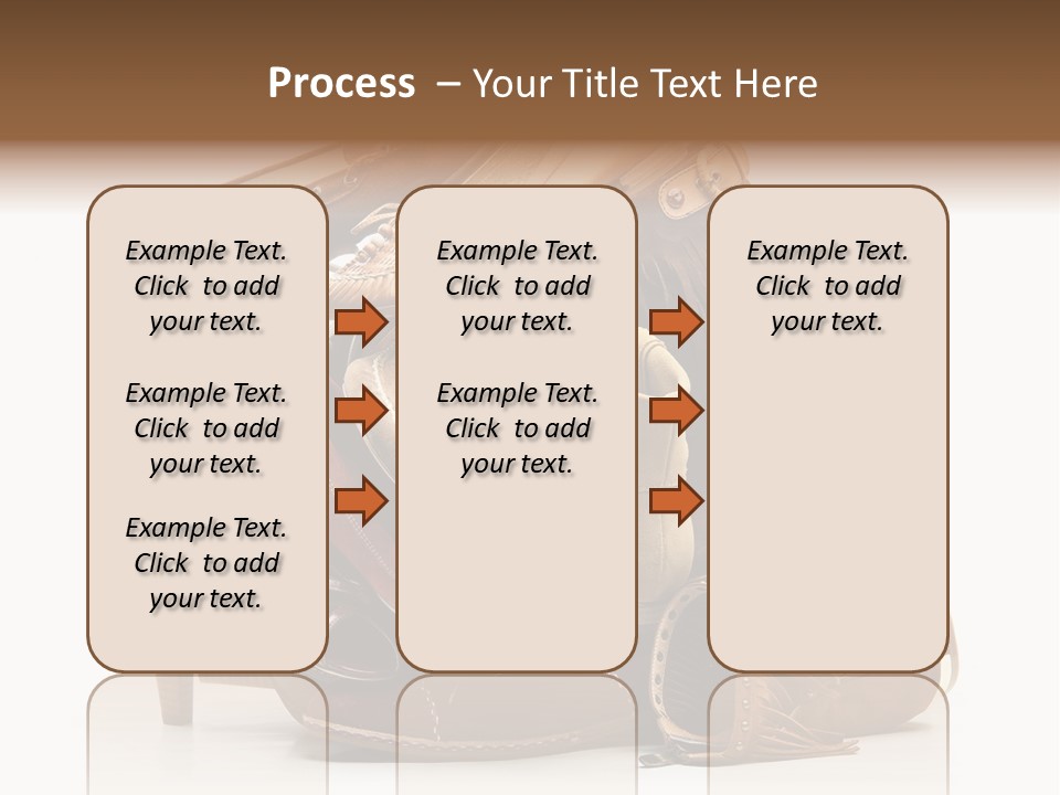 Straps Fetish Clothing PowerPoint Template