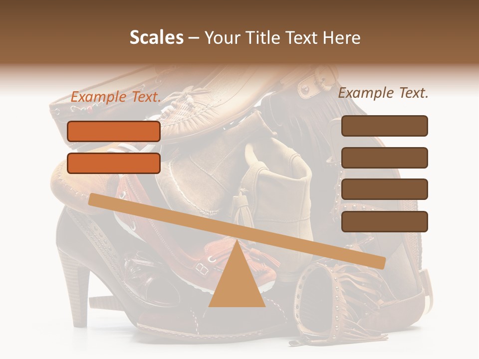 Straps Fetish Clothing PowerPoint Template